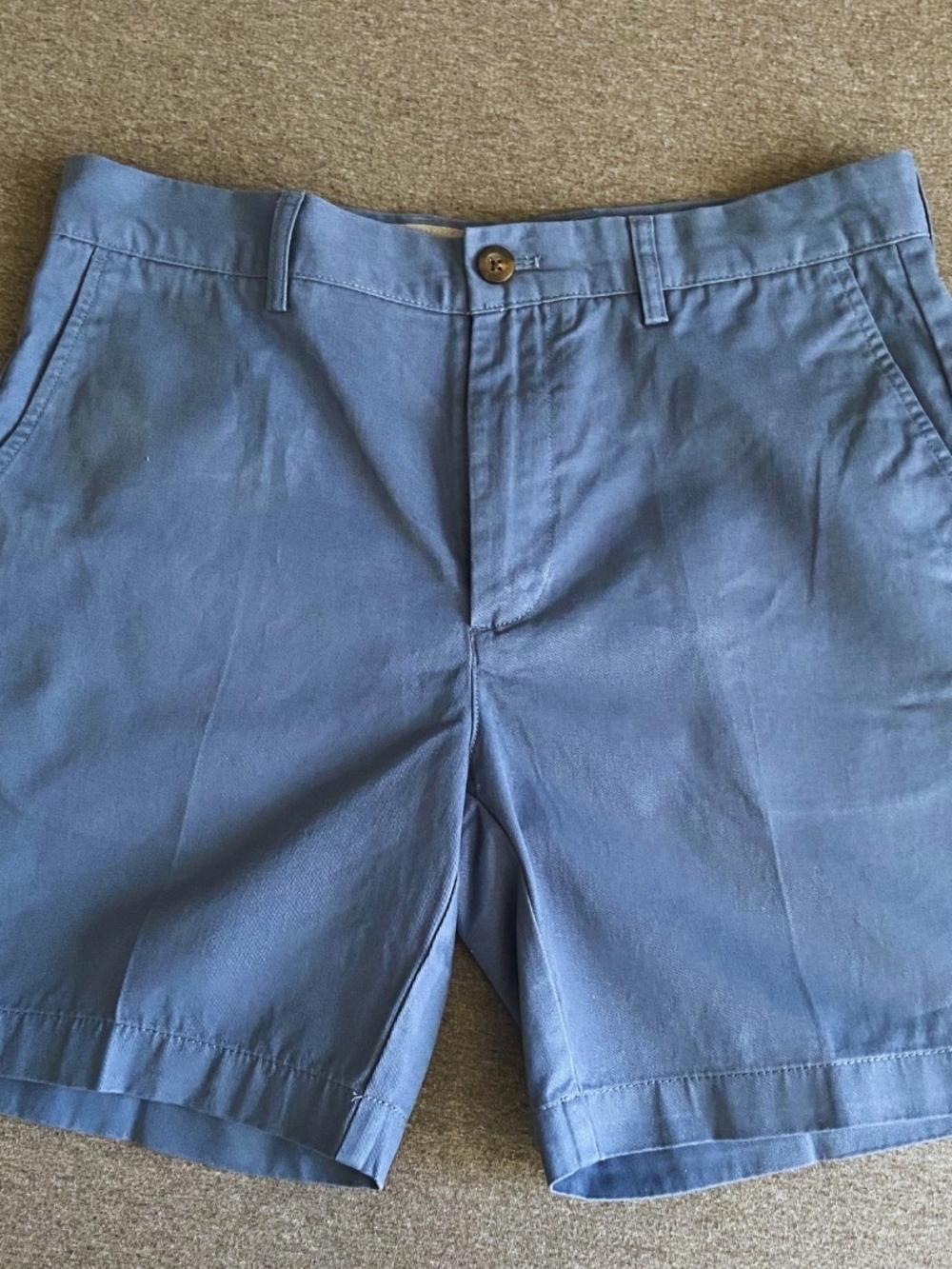 Men’s Chino Shorts - Deep Blue Color